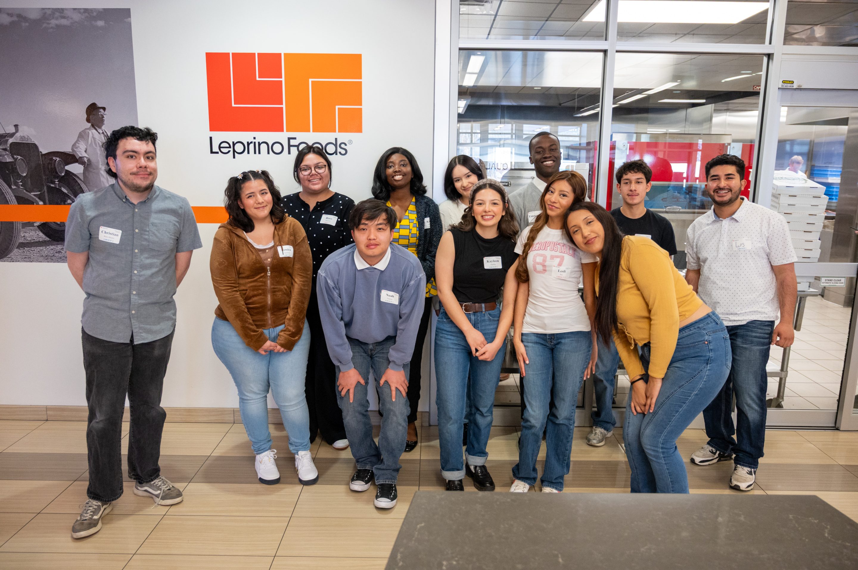 DSF Scholars Go Behind the Scenes at Leprino Foods