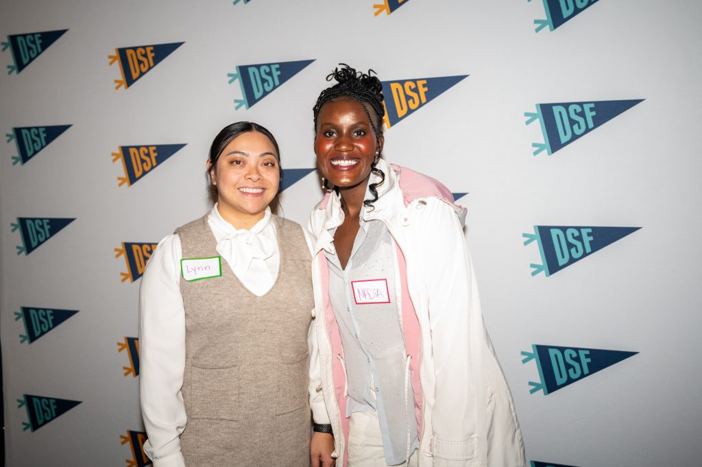 DSF Alum Lynn Ngo and her mentee, also a DSF Alum, Nadia Louis
