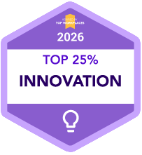 Top 25% for Innovation