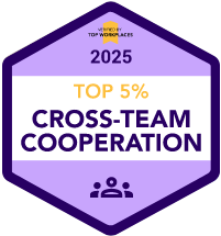 Top 5% Cross-Team Cooperation