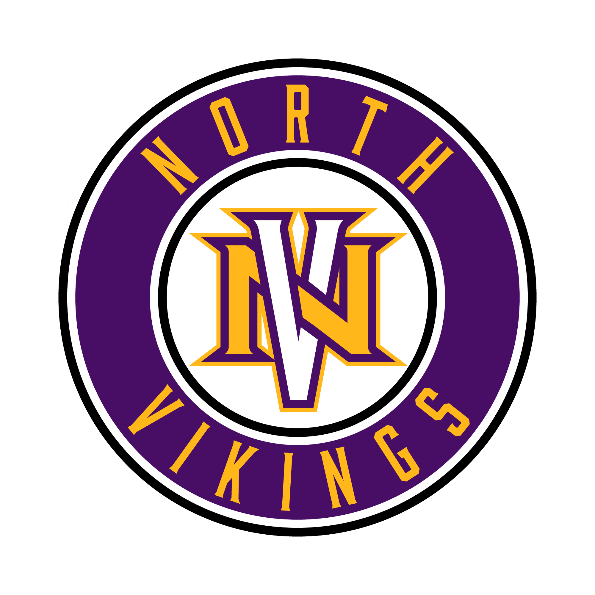 DenverNorthHS_CircleMark-1 Denver North High School Vikings Logo