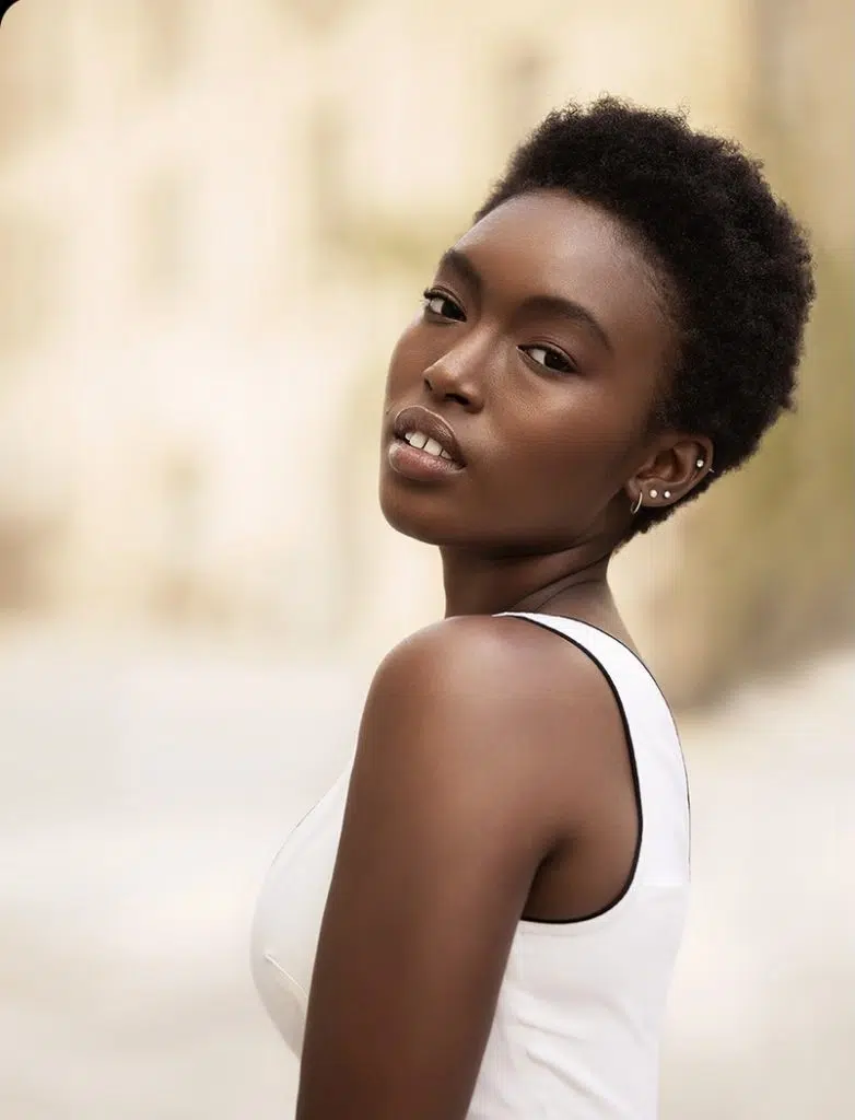 Jamaika Elliott posing for the camera