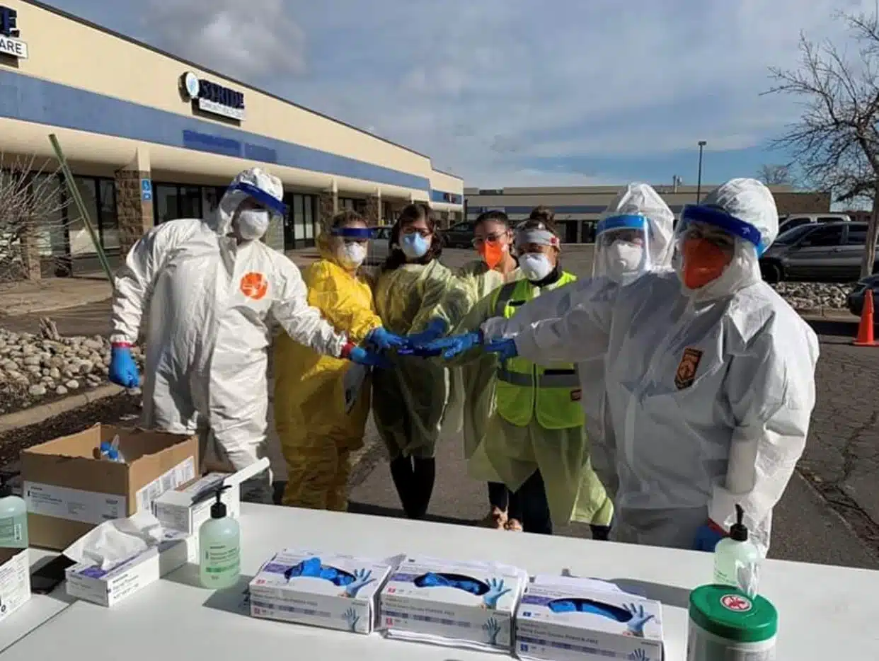 DSF Scholar Serves Front Lines While in College