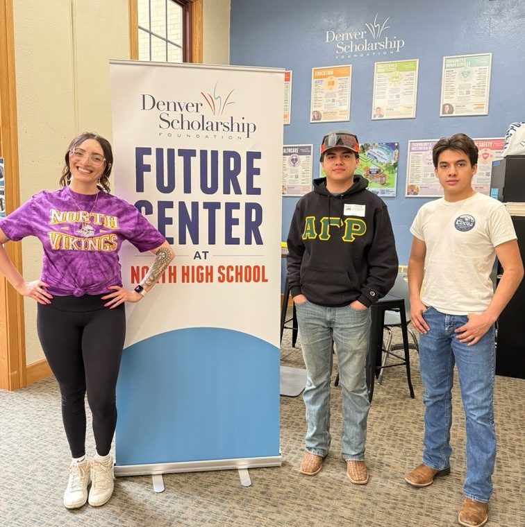 DSF College Advisor Michele Lopez, Victor and Rafael Fierro-Lara