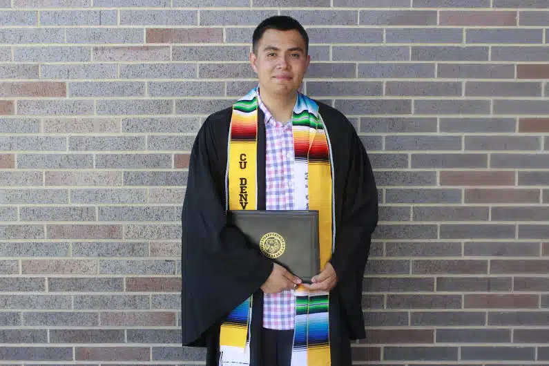 First-generation college graduate Jose Miguel Jara-Garcia